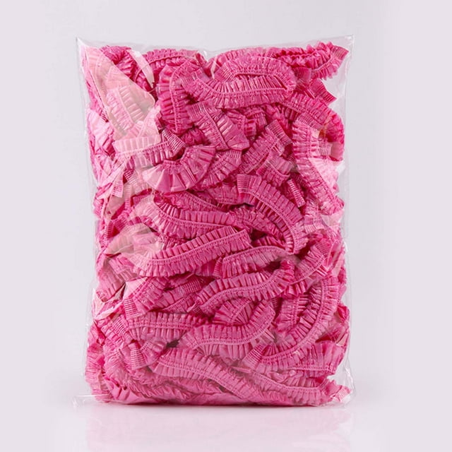 Bonnets de Douche Jetables en Vrac, Grand, Conception Élastique, Cheveux Transparents, pour Femmes, Voyage, Maison, Salon, Usage