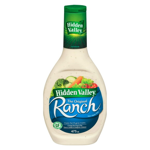 Hidden Valley Ranch Original Creamy Dressing & Dip, Gluten Free -, 473 mL