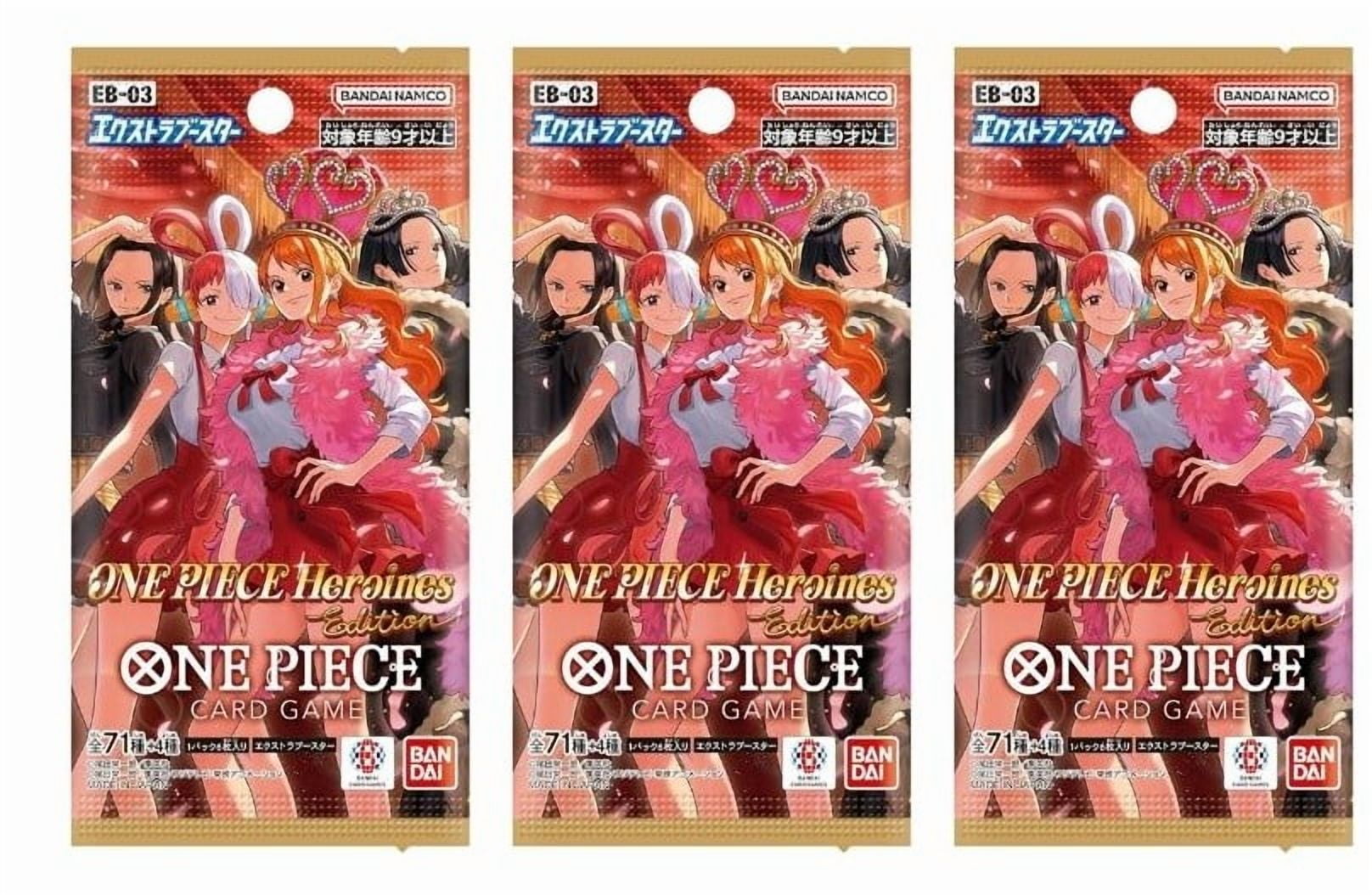 One Piece Card Game Extra Booster Heroines Edition EB-03 Booster