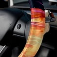 thumbnail image 5 of Jellyfish 14.5 Inch Printed PVC Leather Car Wheel Cover Steering Wheel Covers Auto Accessories, 5 of 6