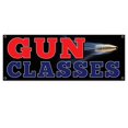 thumbnail image 1 of Gun Classes 13 oz Vinyl Banner With Metal Grommets, 1 of 5