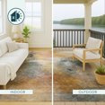 thumbnail image 4 of Addison Rugs Chantille Indoor/Outdoor Transitional Abstract Copper Machine Washable Rectangle Rug, 3' x 5', 4 of 8