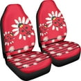 thumbnail image 5 of Binienty Ladybug Car Seat Covers 2 PC Stretchy Bucket Seat Cover Universal Automotive Accessories Front Seats Cover Protector Fit for Car Truck SUV Van, 5 of 8