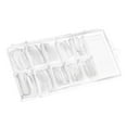 thumbnail image 1 of Coffin Nail Tips,Clear Acrylic False Nail Tip Full Cover Ballerina Tips, 1 of 4