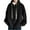 Mens Jackets & Coats Black, variant on Mens Big & Tall Jackets Plus Size M-5X Zip Up Hoodies & Sweatshirts Casual Long Sleeve Solid Color Athletic Outerwear Coats with Pockets and Hood