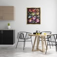thumbnail image 3 of Stupell Industries Cat Lattes & Coffee Food & Beverage Painting Gold Floater Framed Canvas Art Print Wall Art, 25 x 31, 3 of 10