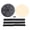 Black, variant on M Buder Smart Music Punching Target Multi Modes Speeds LED Display High Elasticity Foam Wall Mount Boxing Trainer 16.14 inches / 41 cm, Black