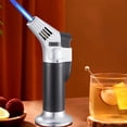 thumbnail image 4 of RKZDSR Refillable Butane Torch Lighter - Safe Lock Kitchen Cooking Lighter with Adjustable Flame, Powerful Blue Flame Ideal for Culinary Use., 4 of 8