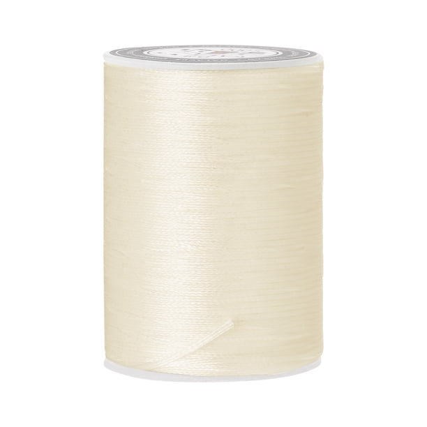 Hilo de costura de cuero encerado Uxcell de 98 yardas 150D/0.8mm, Beige