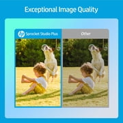 HP Sprocket Studio Plus 4 in x 6 in Instant Photo Printer