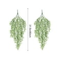 thumbnail image 2 of Admiralty Willows Artificial Hanging Plants, 2Pcs Fake Rattan Vines for Home Decoration - 80cm Wall Hanging Greenery for Indoor & Outdoor Wedding Decor, Balkon & Garden Accents, 2 of 7