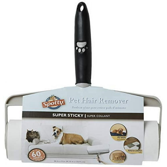 Spotty Super Size Lint Roller 60 Sheets