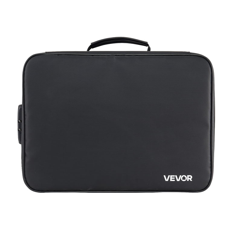 VEVOR Fireproof Document Box, 1832 ℉ Heat Insulated Fireproof