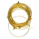 thumbnail image 1 of Pendiente de Lote de 20 Piezas Sunnimix Joyería de Alambre de Oreja de Aro Redondo DIY Oro Aros de abalorios Redondos de latón, 1 of 6