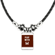 thumbnail image 1 of castillo mágico collar a mano colgante de cuerda de cuero Unbranded M, 1 of 3