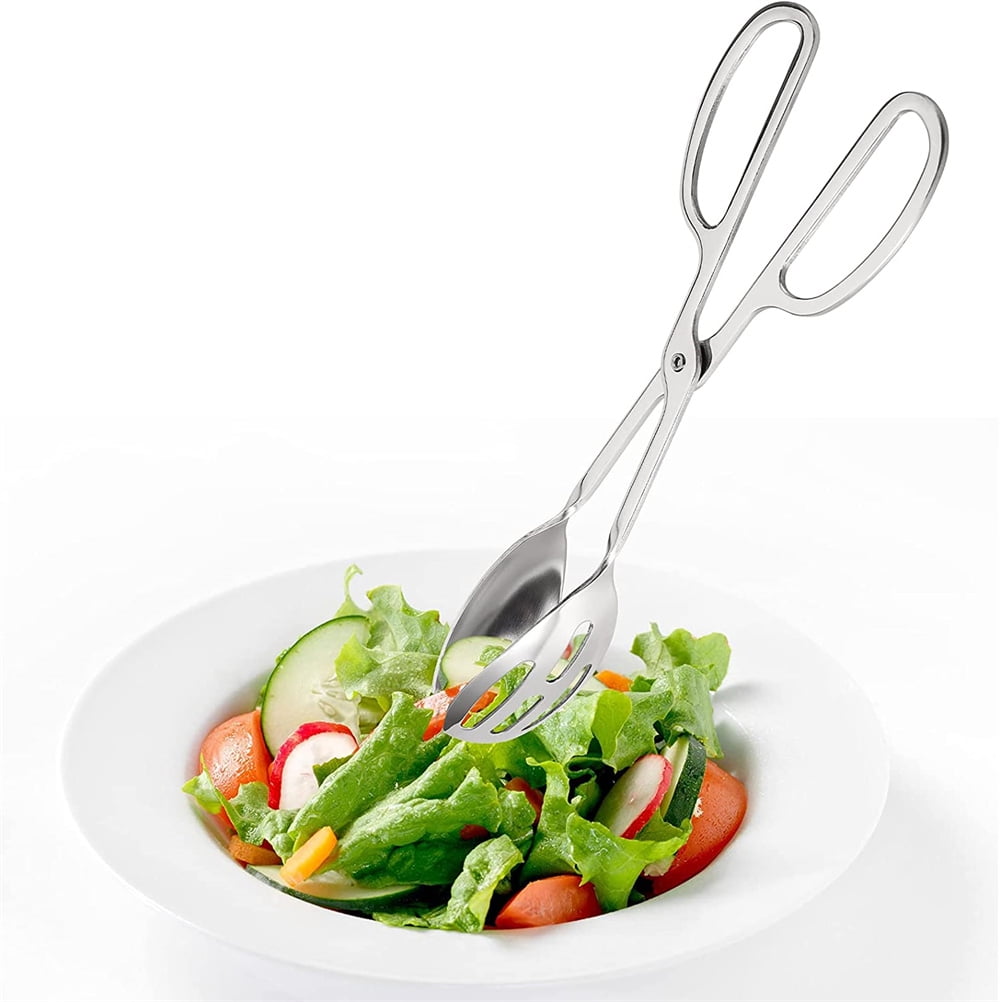 Elegance Stainless Steel Scissor Salad Tongs, 10 in., 1 - Kroger