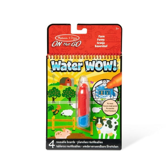 Melissa & Doug Water Wow! On The Farm - FSC Certified, On The Farm