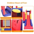 thumbnail image 2 of Zimtown Inflatable Bounce House 420D Oxford Cloth Scraper Surface Jump Slide Castle with 450 Watt Blower, 2 of 7