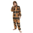thumbnail image 5 of Vzayyk 4T-14Y Size Aviliable Cozy One-Piece Footless Sleeper Pajama Halloween Pumpkins Pattern, 5 of 8