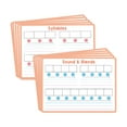 thumbnail image 4 of 10 hojas de borrado en , pizarra blanca pequeña para el aprendizaje de fonética, mezclas de sonidos para preescolar, jardín de infantes, aula, 4 of 9
