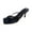 Black, variant on IROINNID Womens Slippers,Casual Comfortable Set Toe High Heel Square Toe Sandals Slippers