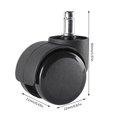 thumbnail image 5 of AIDM 2 Inch Chair Universal Wheel Taipan Swivel Chair Wheel Office Chair Wheel, 5 of 5