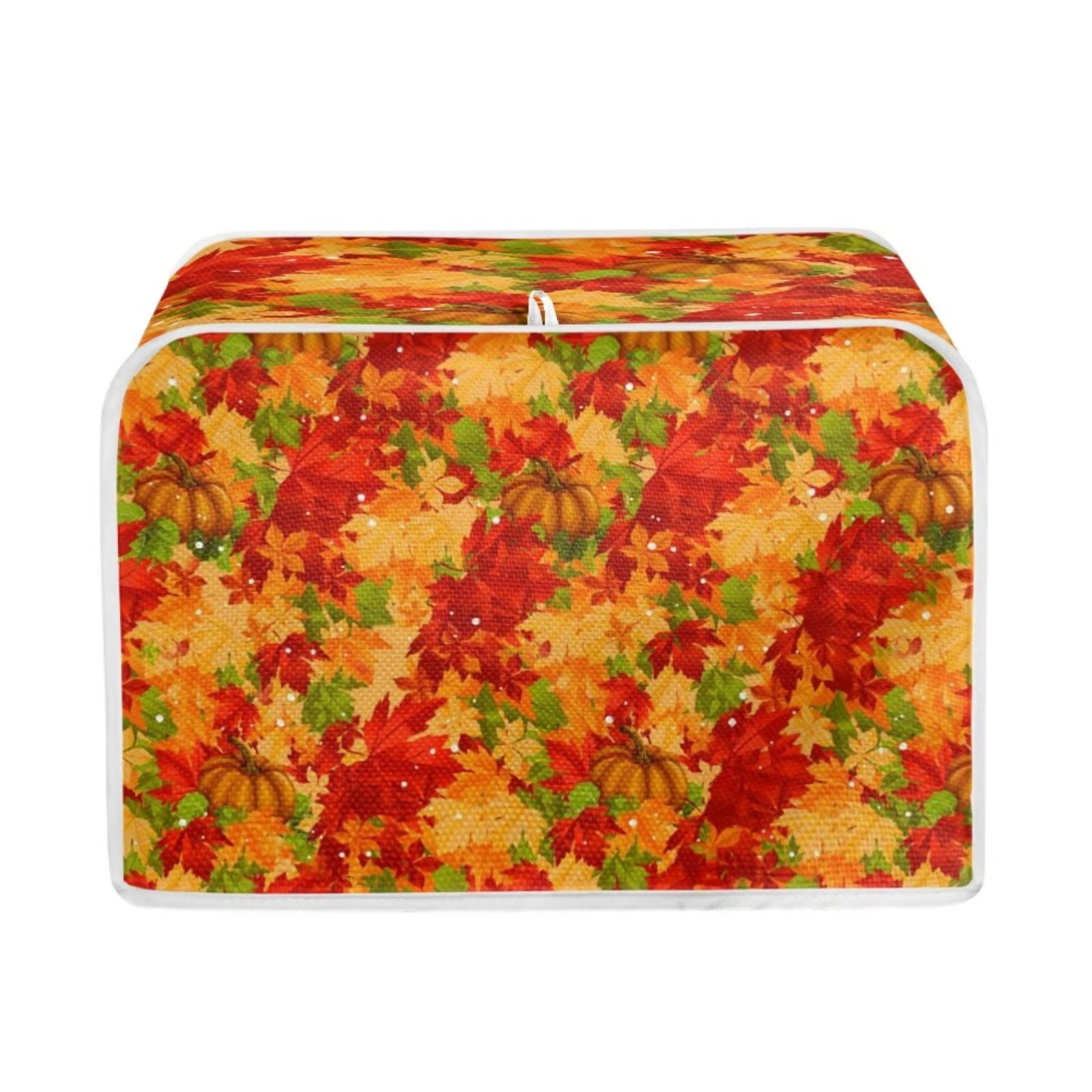 Kuiaobaty Thanksgiving Toaster Cover 4 Slice Farmhouse Fall Pumpkins