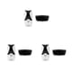 thumbnail image 5 of Dispensador automático Inteprter de ABS autoadhesivo desmontable resistente al agua Color sólido, 5 of 6
