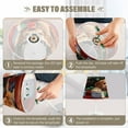 thumbnail image 5 of BZSMCE Table Lamp Creative Puppy with Christmas Presents Simple Pattern Night Light, 5 of 8