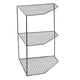 thumbnail image 1 of Estante de almacenaje para cocina, estantes de Metal, estantes esquineros, organizador de almacenamiento esquinero, estante de almacenamiento para oll 3 niveles, 1 of 8