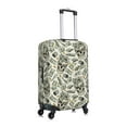 thumbnail image 3 of Uemuo Skull with Cash Printed Washable Luggage Cover - Fashion Suitcase Protector Fits 18-32 Inch Luggage -, 3 of 9