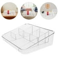thumbnail image 3 of WORGEOUS Caja de almacenamiento con soporte para bolsas de té, compartimentos para bolsas de té, organizador de bolsas de azúcar, organizador de bolsas de té, 3 of 8