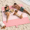 Pink-7x7 FT (1~3 person), variant on Beige 9x7 FT (1~5 person) Ripstop Nylon Picnic Beach Blanket Mat