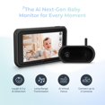 thumbnail image 2 of Tiny Traveler Ai Smart Wireless Baby Car Monitor (TT006B) - Alertas de seguridad alimentadas por IA: detección de llanto/risa/pararse, detección virtual, visión nocturna de largo alcance de 1000 pies,, 2 of 5