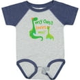 thumbnail image 3 of Inktastic My Oma Loves Me Dinosaur Boys Baby Bodysuit, 3 of 5