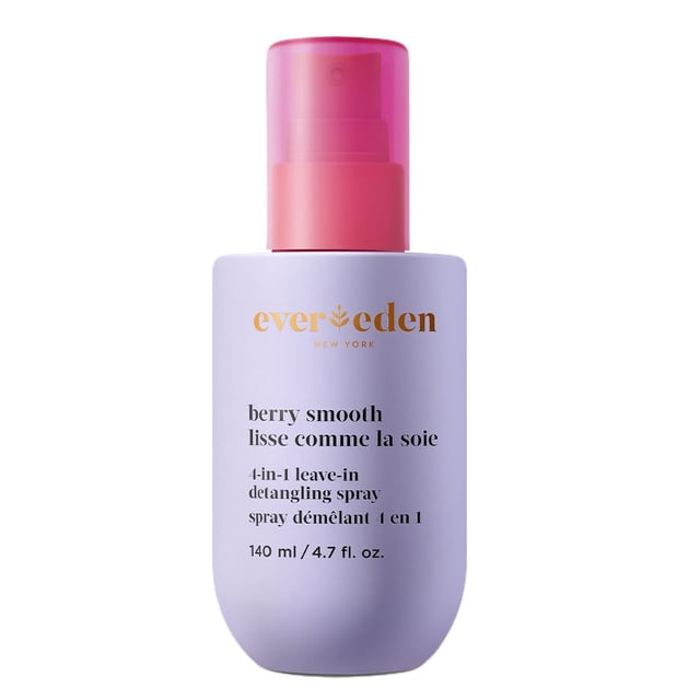 Spray desenredante Evereden Kids 4 en 1, sin enjuague, 140 ml, limpio