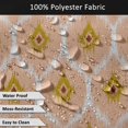 thumbnail image 5 of Vargottam Indoor/OutdoorTablecloth58x120 InchRectangleTablecloth Waterproof PatioTableCloths- Spring/SummerTableCovers for Backyard RectangularTable/BBQs/Picnic -Peach, 5 of 5