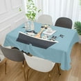 thumbnail image 2 of Yayeee Tablecloths 54" x 54" Rectangle Wrinkle Resistant Party Table Cover, Pirate Animals, 2 of 8