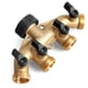 thumbnail image 1 of Inversor de válvula de bola de 4 vías, inversor de grifo, riego de jardines, riego agrícola, accesorios de lavado doméstico de automóviles, 1 of 2