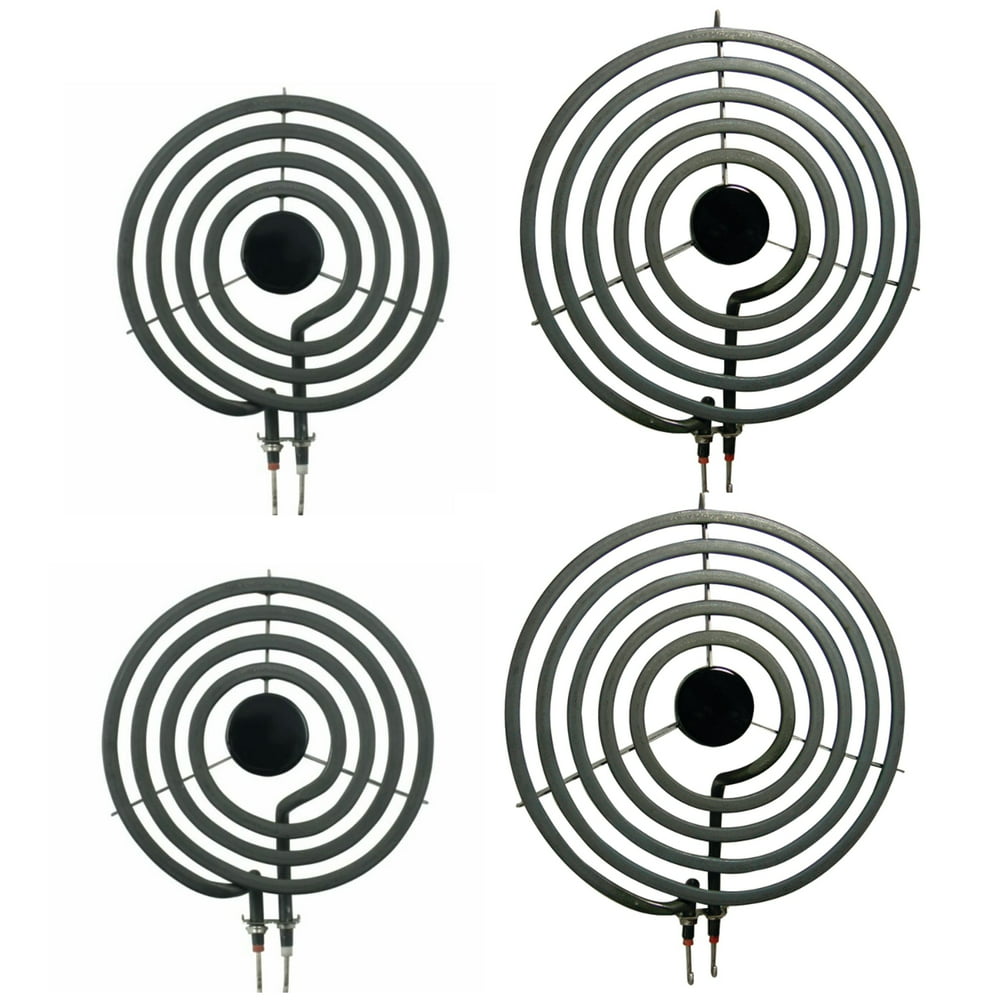 Maytag Stove Element Set 6" and 8" Plug In Range Surface Element 4 Pk