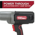 Hyper Tough 7.5A Corded Impact Wrench with 1/2 inch Anvil, 120V
