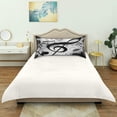 thumbnail image 4 of GZHJMY Black Music Notes Satin Pillowcase for Hair and Skin Silk Pillowcase - Slip Cooling Satin Pillow Covers with Envelope Closure, Standard Size(20x26 inches), 4 of 7