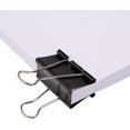thumbnail image 4 of 10 ring binder clips 51mm large paper clips Foldback clip black - ring binder clip - paper clip - stationary clips - paper clip - paper clip - clip cl, 4 of 4
