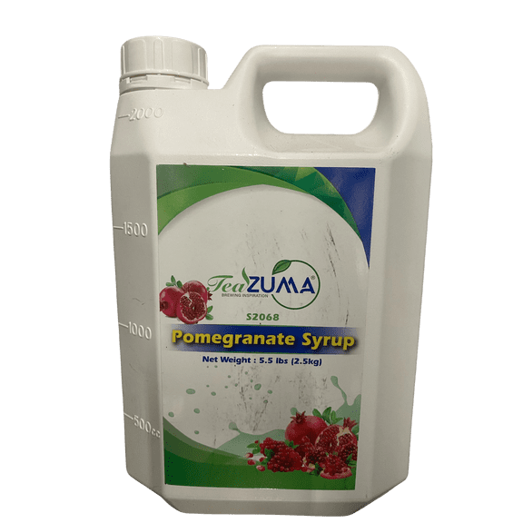 TEAZUMA POMEGRANNATE SYRUP 5.5 lbs