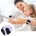 thumbnail image 2 of Beauty 1pc Plush Solid Color Wristband And Washable for Sports Running And Hand Washing, 2 of 4