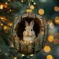 thumbnail image 1 of Colgante Colgante Decoraciones Navideñas Animales Navideños Impresión Acrílico Colgante Regalos Navideños Para Familias Colegas Decoración Árbol Navideño Decoración Colgante Decoraciones Jardín Decora, 1 of 7