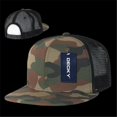 thumbnail image 1 of Decky 1055-WWB Cotton Flat Bill Trucker, 1 of 2
