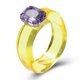 thumbnail image 1 of Salud y belleza, Artículos de belleza, Bolsas de maquillaje, Bolsas de cosméticos, Anillo de diamantes de color gelatina, Anillo de resina dulce, colorido y bonito para niñas, Anillo de diamantes, 1 of 3