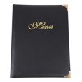 thumbnail image 1 of 1pc Practical Menu Book Meal Price Folder Restaurant Menu Book Order Menu Book, 1 of 3