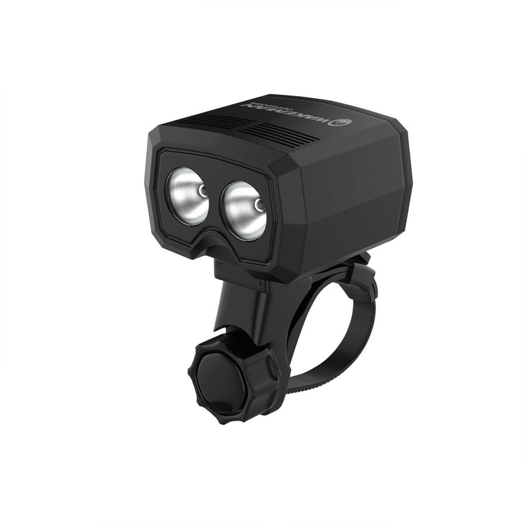 Bike Light LED Front Bicycle Headlight Bright USB Rechargeable Handlebar Lamp 360A Mobility Detachable Compact for Road Safety by Wakeman Outdoors Walmart